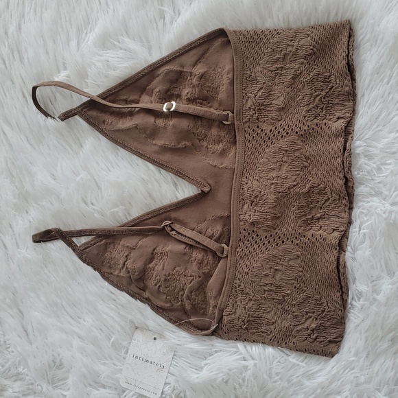 Free People Candy Seamless Bra Sand - Picture 4 of 14